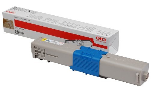 ORIGINALE OKI toner giallo 46490401 C532/C542 1500 pagine ORIGINALE OKI toner giallo 46490401 C532/C542 1500 pagine