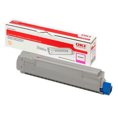 ORIGINALE OKI toner magenta 46471102 C823/C833/C843 7000 pagine