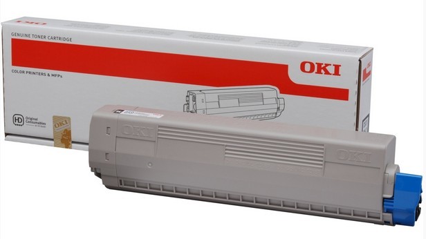 ORIGINALE OKI toner nero 44844508 C831/841 10000 pagine