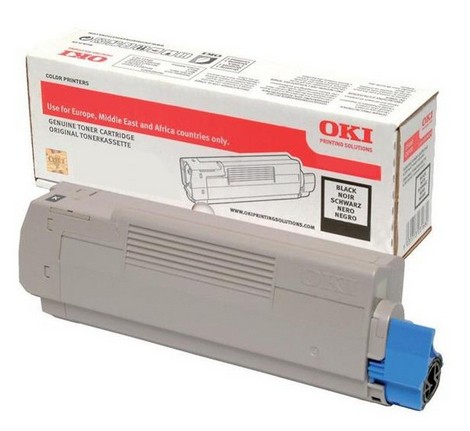ORIGINALE OKI toner nero 46471104 C823/C833/C843 7000 pagine