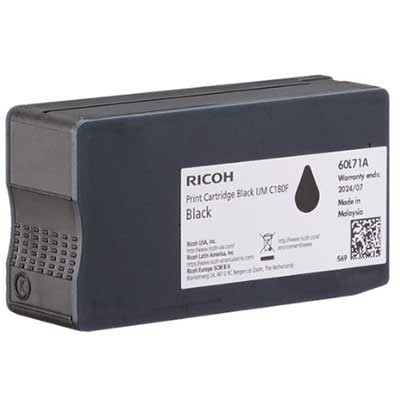 ORIGINALE Ricoh Cartuccia d'inchiostro nero 408517 Black IJM C180F 2000 pagine