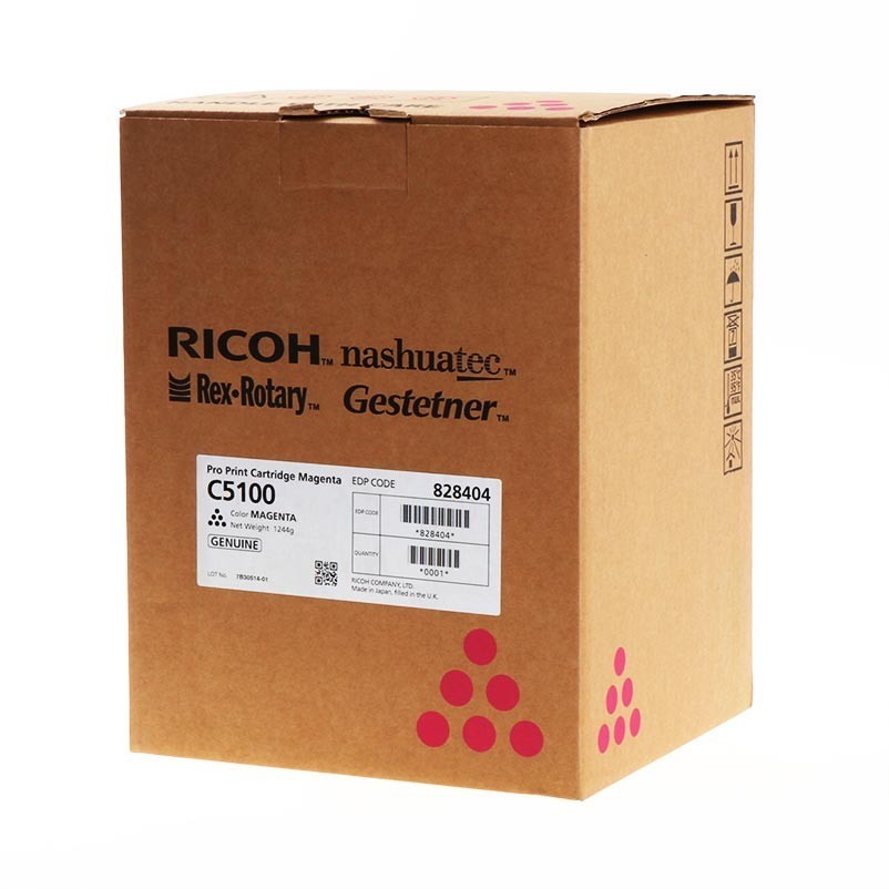 Originale Ricoh Pro C5100/C5110 cartuccia toner magenta - 828404 Originale Ricoh Pro C5100/C5110 cartuccia toner magenta - 828404