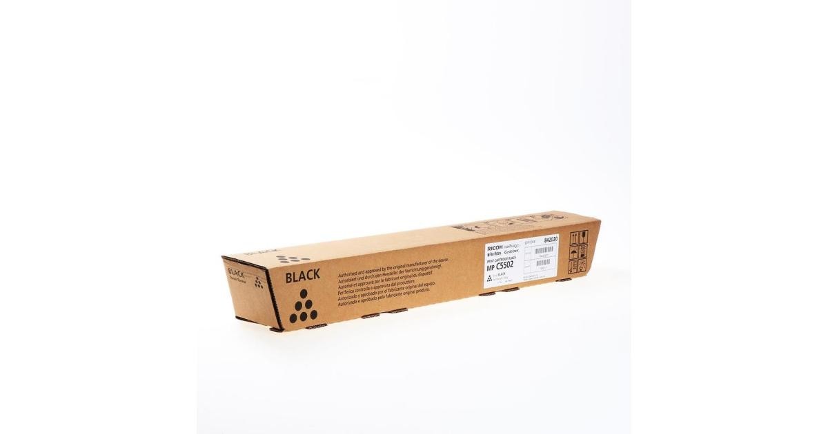 ORIGINALE Ricoh toner nero 842020 MP C5502 31000 pagine