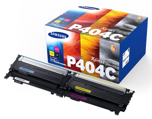 ORIGINALE Samsung Multipack nero / ciano / magenta / giallo CLT-P404C SU365A rainbow kit ORIGINALE Samsung Multipack nero / ciano / magenta / giallo CLT-P404C SU365A rainbow kit