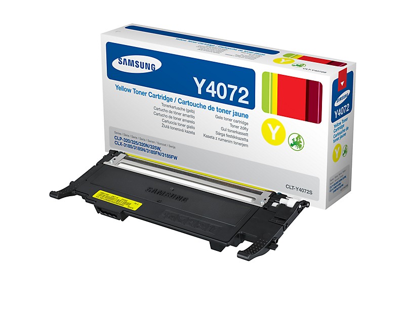 ORIGINALE Samsung toner giallo CLT-Y4072S SU472A 1000 pagine ORIGINALE Samsung toner giallo CLT-Y4072S SU472A 1000 pagine