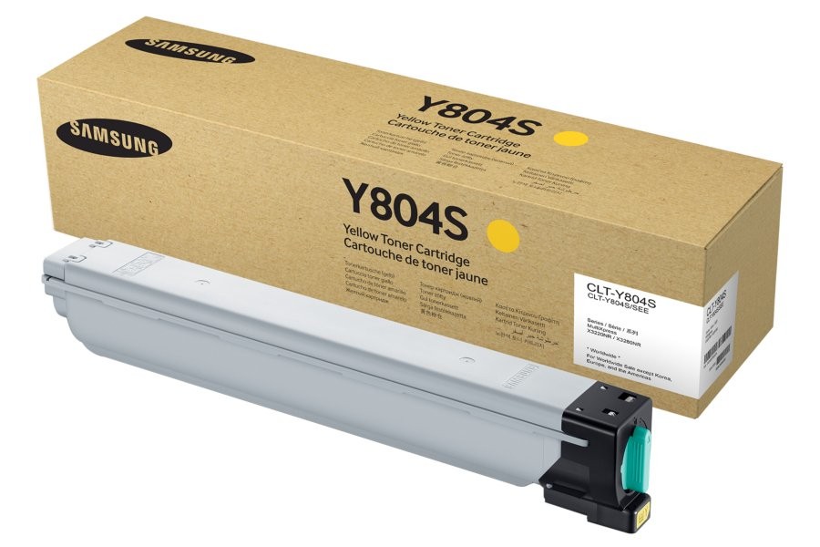 ORIGINALE Samsung toner giallo CLT-Y804S SS721A 15000 pagine