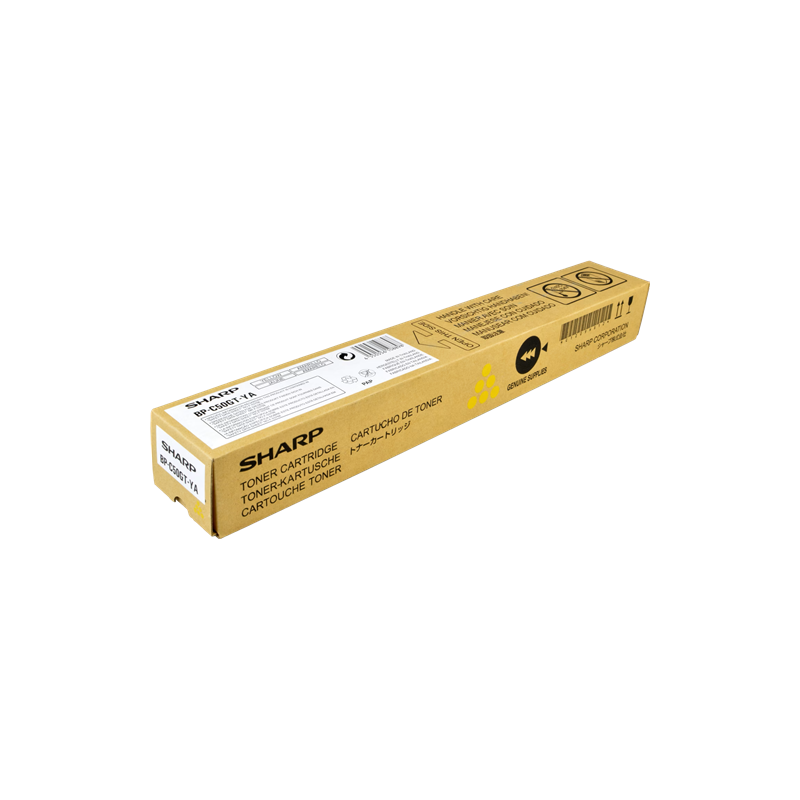 ORIGINALE Sharp toner giallo BP-C50GTYA BPC50GTYA 8000 pagine