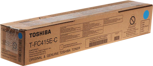 ORIGINALE Toshiba toner ciano T-FC415EC 6AJ00000172 33600 pagine ORIGINALE Toshiba toner ciano T-FC415EC 6AJ00000172 33600 pagine