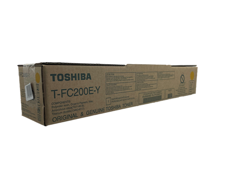ORIGINALE Toshiba toner giallo T-FC200E-Y 6AJ00000131 33600 pagine ORIGINALE Toshiba toner giallo T-FC200E-Y 6AJ00000131 33600 pagine