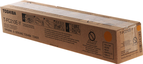 ORIGINALE Toshiba toner giallo T-FC210EY 6AJ00000168 33600 pagine ORIGINALE Toshiba toner giallo T-FC210EY 6AJ00000168 33600 pagine