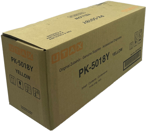 ORIGINALE Utax toner giallo PK-5018Y 1T02TWAUT0 11000 pagine ORIGINALE Utax toner giallo PK-5018Y 1T02TWAUT0 11000 pagine