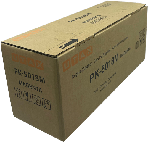 ORIGINALE Utax toner magenta PK-5018M 1T02TWBUT0 11000 pagine