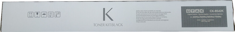 ORIGINALE Utax toner nero CK-8542K 1T0C2J0UT0 30000 pagine ORIGINALE Utax toner nero CK-8542K 1T0C2J0UT0 30000 pagine