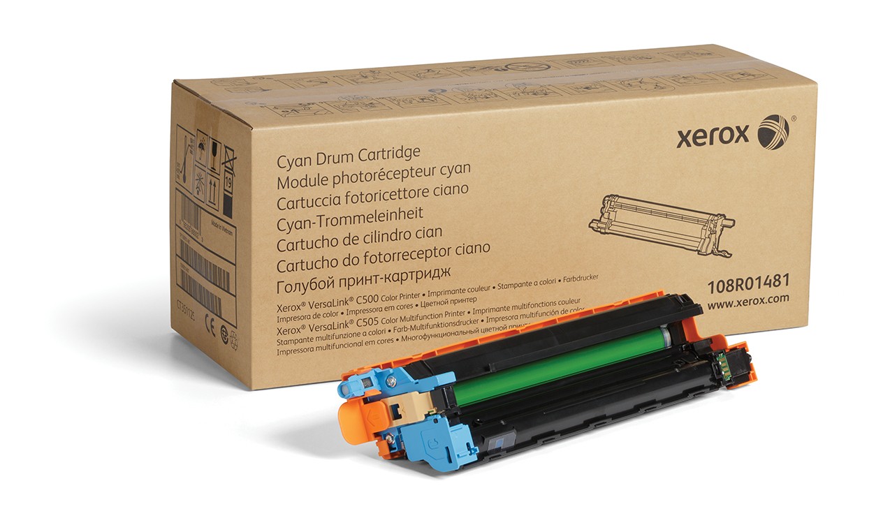 ORIGINALE Xerox Tamburo ciano 108R01481 VersaLink C500 40000 pagine