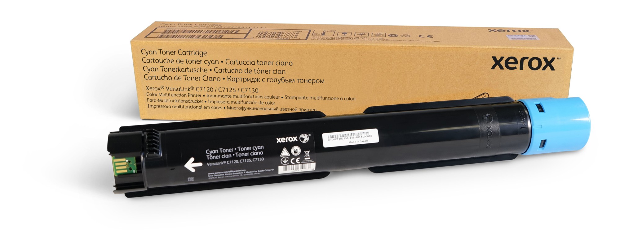 ORIGINALE Xerox toner ciano 006R01825 C7120/7125/7130 18500 pagine