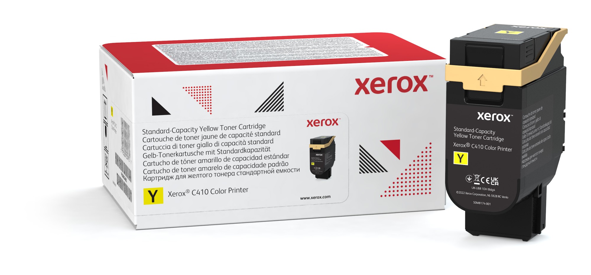 ORIGINALE Xerox toner giallo 006R04680 C410/415 2000 pagine