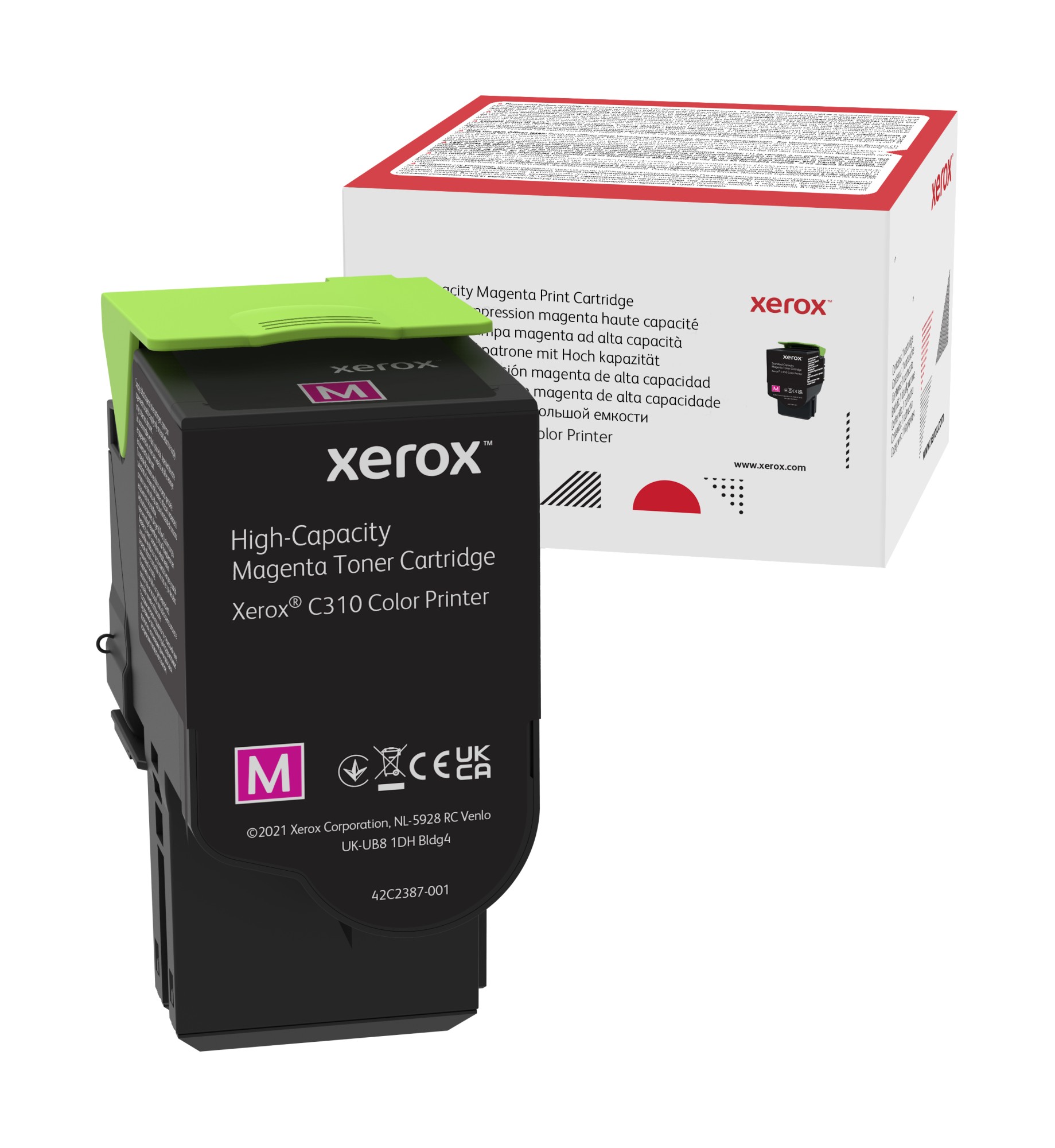 ORIGINALE Xerox toner magenta 006R04366 C310/315 5500 pagine ORIGINALE Xerox toner magenta 006R04366 C310/315 5500 pagine