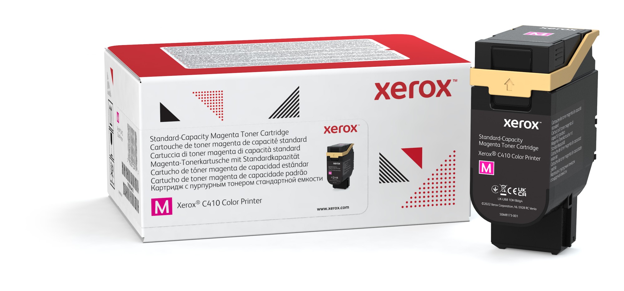 ORIGINALE Xerox toner magenta 006R04679 C410/415 2000 pagine