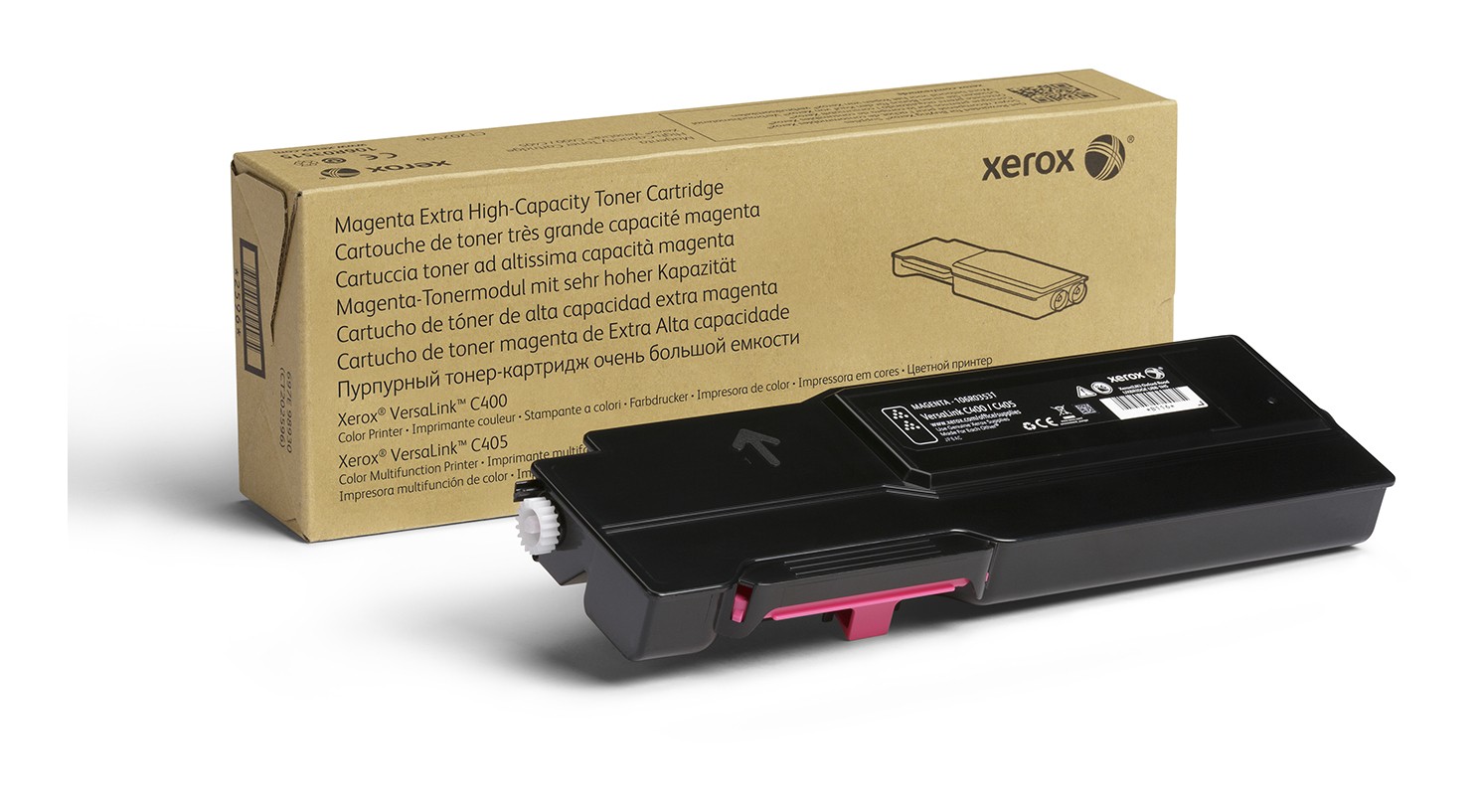 ORIGINALE Xerox toner magenta 106R03531 VersaLink C405 8000 pagine