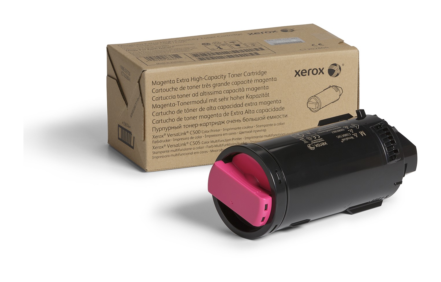 ORIGINALE Xerox toner magenta 106R03874 VersaLink C500/505 9000 pagine
