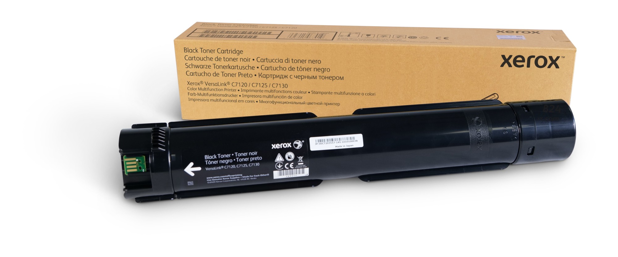 ORIGINALE Xerox toner nero 006R01824 C7120/7125/7130 31300 pagine ORIGINALE Xerox toner nero 006R01824 C7120/7125/7130 31300 pagine