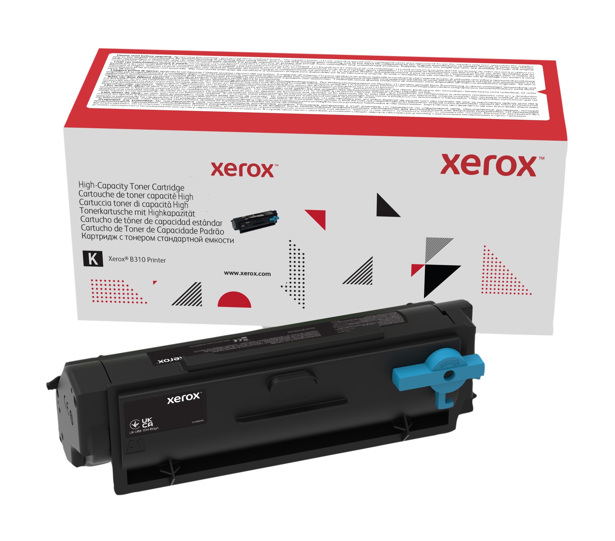 ORIGINALE Xerox toner nero 006R04377 B305/310/315 8000 pagine