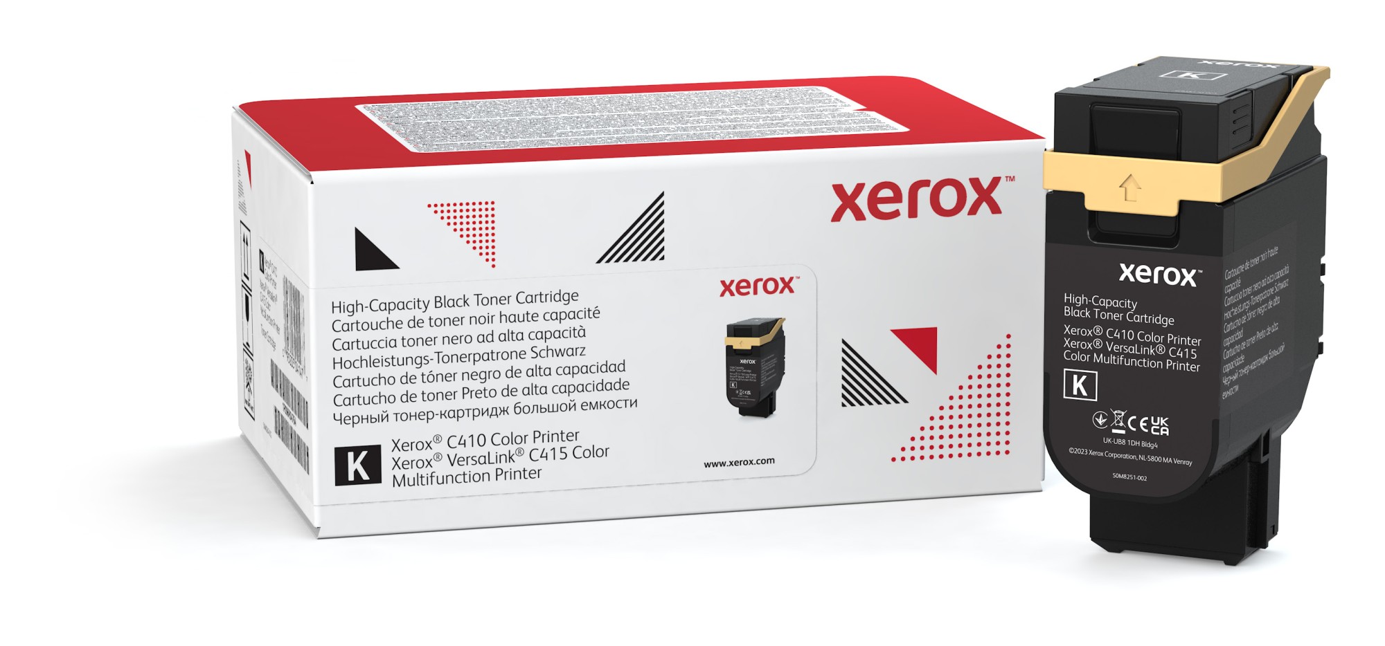 ORIGINALE Xerox toner nero 006R04685 C410/415 10500 pagine