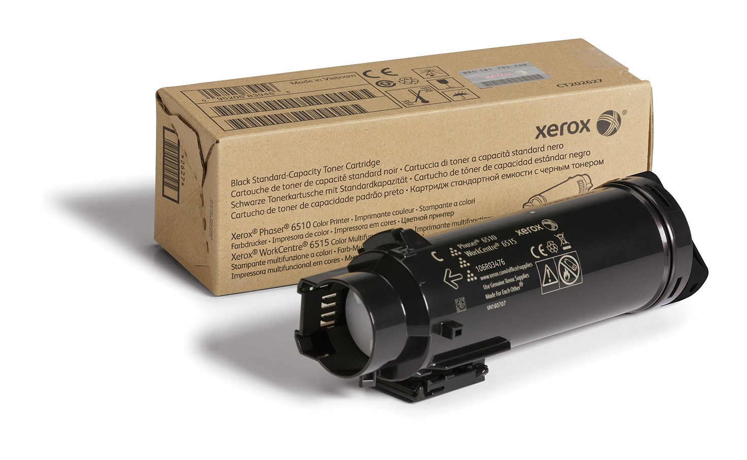 ORIGINALE Xerox toner nero 106R03476 WorkCentre 6515 2500 pagine ORIGINALE Xerox toner nero 106R03476 WorkCentre 6515 2500 pagine