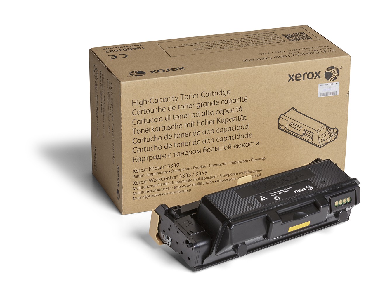 ORIGINALE Xerox toner nero 106R03622 WorkCentre 3300 Series 8000 pagine ORIGINALE Xerox toner nero 106R03622 WorkCentre 3300 Series 8000 pagine