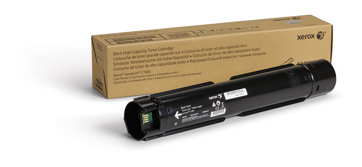 ORIGINALE Xerox toner nero 106R03757 VersaLink C7000 10700 pagine
