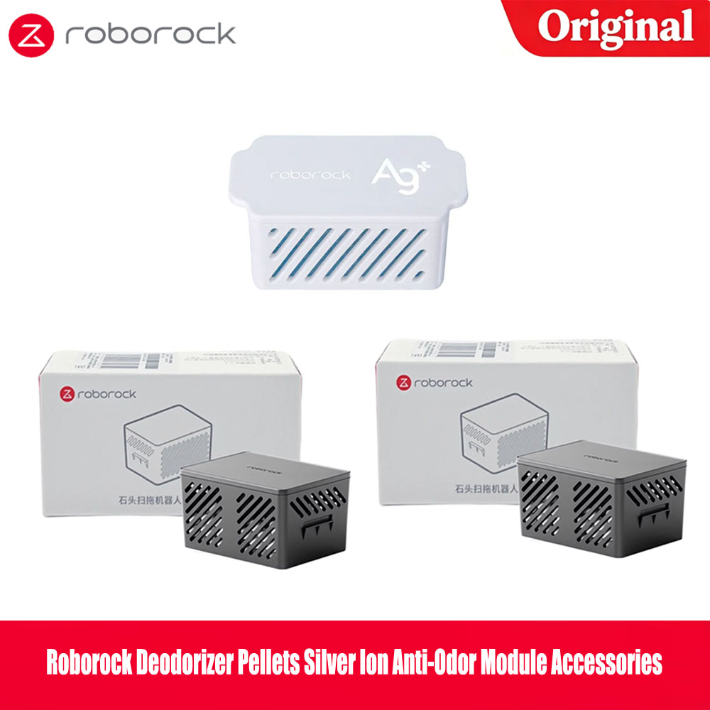 【Originale】Modulo deodorante anti-odore con ioni d'argento per robot aspirapolvere Roborock Qrevo Curv, Saros 10, Saros 10R, Saros Z70