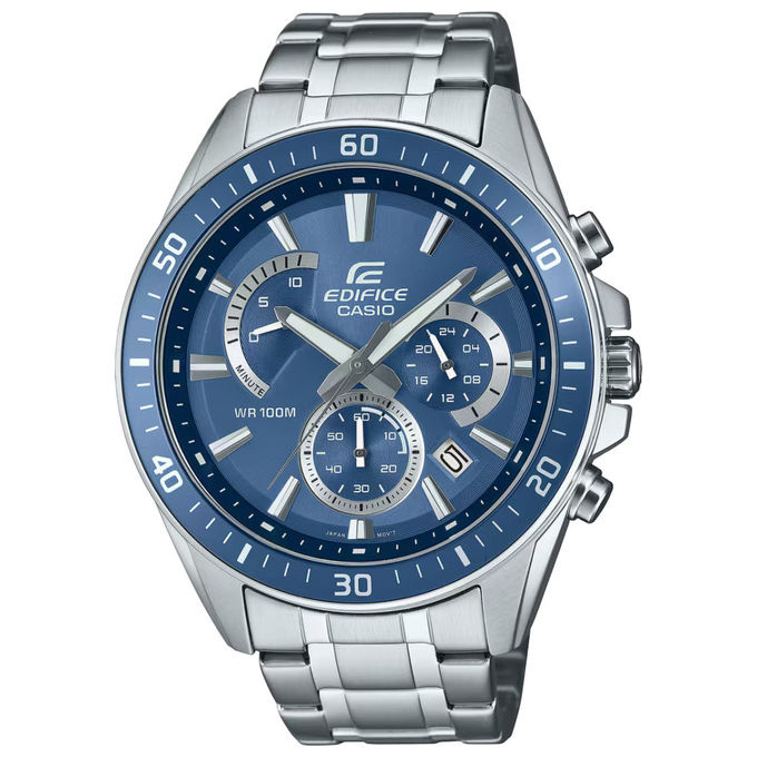 Orologio EDIFICE Silver e Blue EFR 552D 2AVUEF