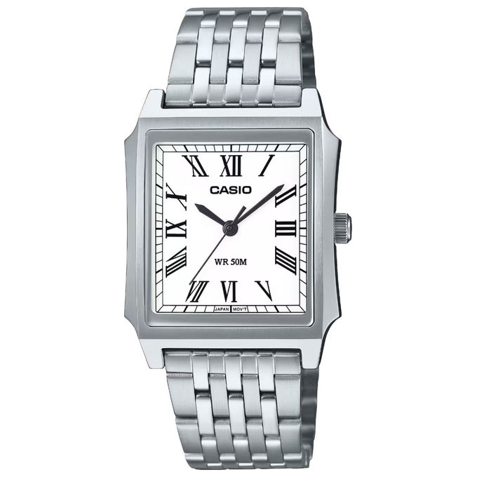 Orologio White e Silver MTP B190D 7BVEF