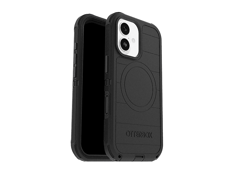 OTTERBOX Defender Series Pro MagSafe Cover per iPhone 17,antiurto e resistente alle cadute,sottile, testata 7x norme MIL-STD 810G, Nero