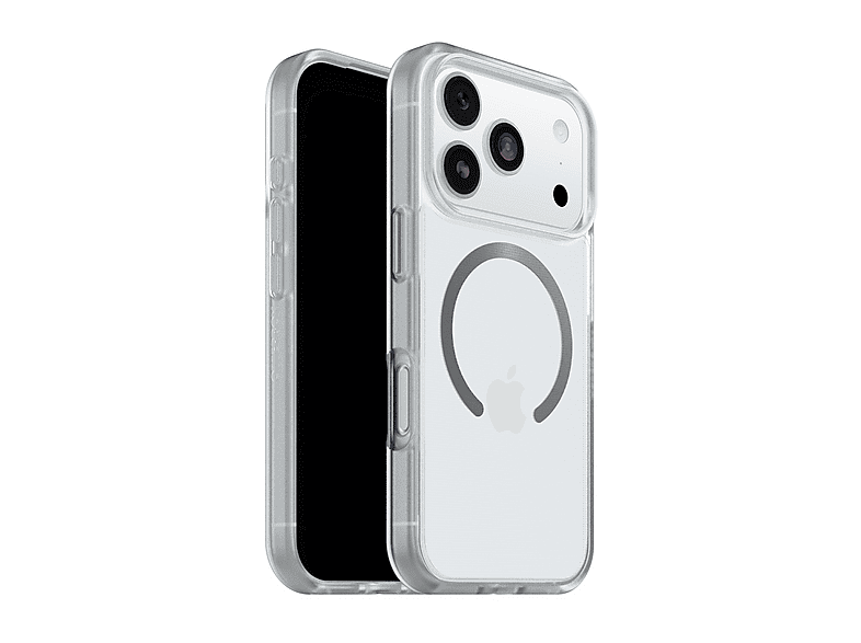 OTTERBOX React Series MagSafe Cover per iPhone 17 Pro Max,super resistente a shock e cadute,ultrasottile, testata norme MIL-STD 810G, Trasparente