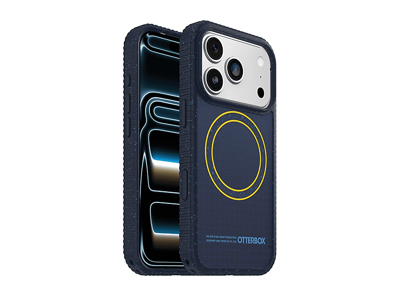 OTTERBOX Sole Series MagSafe Cover per iPhone 17 Pro Max,super resistente a shock e cadute,sottile, testata 5x norme MIL-STD 810G, Blu