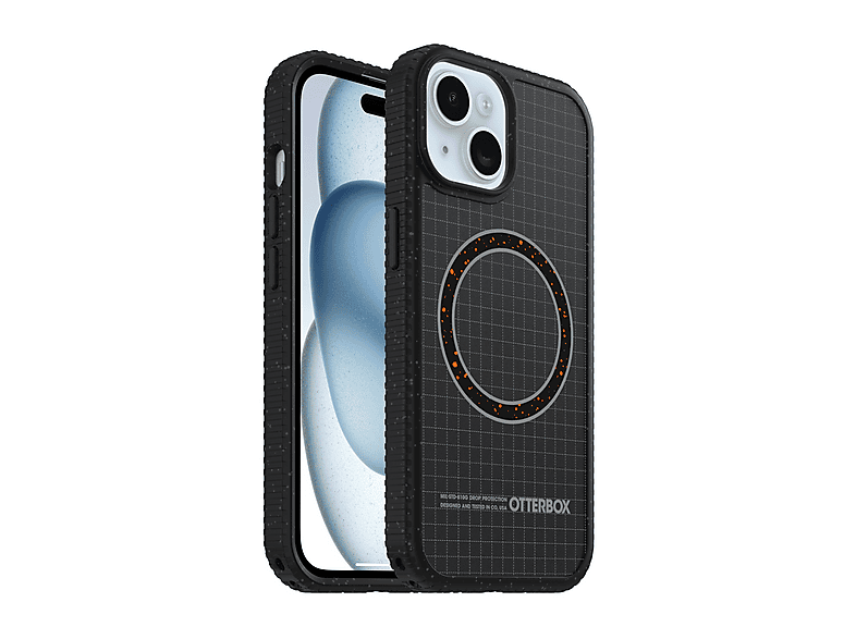 OTTERBOX Sole Series MagSafe Cover per iPhone 17e; 16e; 15; 14; 13,super resistente a shock e cadute,sottile, testata 5x norme MIL-STD 810G, Nero