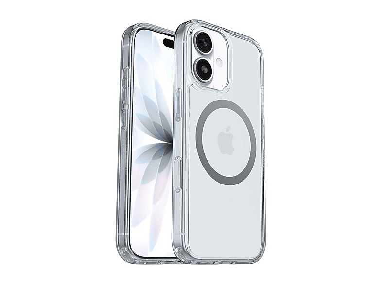OTTERBOX Symmetry Series Clear MagSafe Cover per iPhone 17,super resistente a shock e cadute,sottile, testata 3x norme MIL-STD 810G, Trasparente