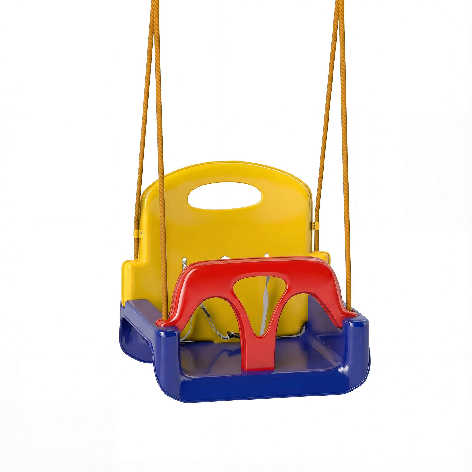 Outsunny Altalena per Bambini Altalena da Giardino 3 in 1, 42x33x120-180 cm, Blu Aosom Italy