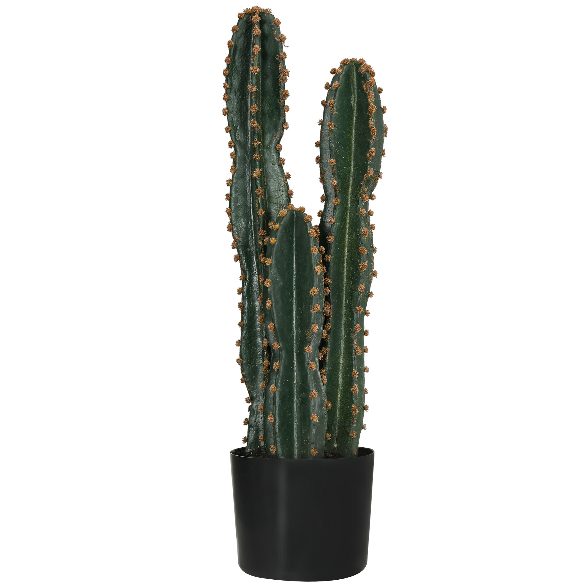 Outsunny Cactus artificiale di estremo realismo pianta artificiale di grandi dimensioni dim. Ø 17 x 60H cm verde Outsunny Cactus artificiale di estremo realismo pianta artificiale di grandi dimensioni dim. Ø 17 x 60H cm verde