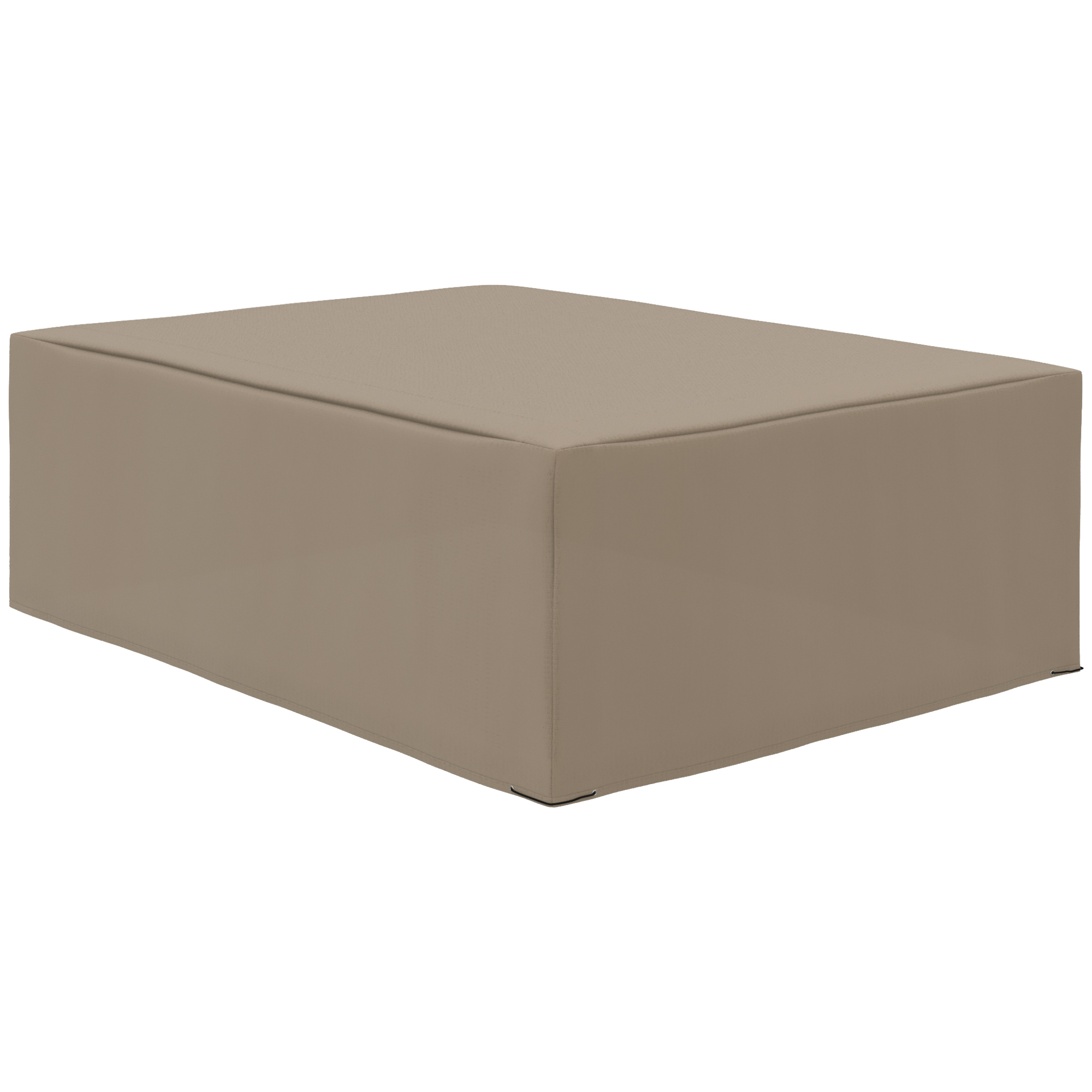 Outsunny Copertura per mobili da giardino resistente all'inverno, impermeabile, telo in Oxford 275 x 205 x 90 cm Beige Aosom Italy
