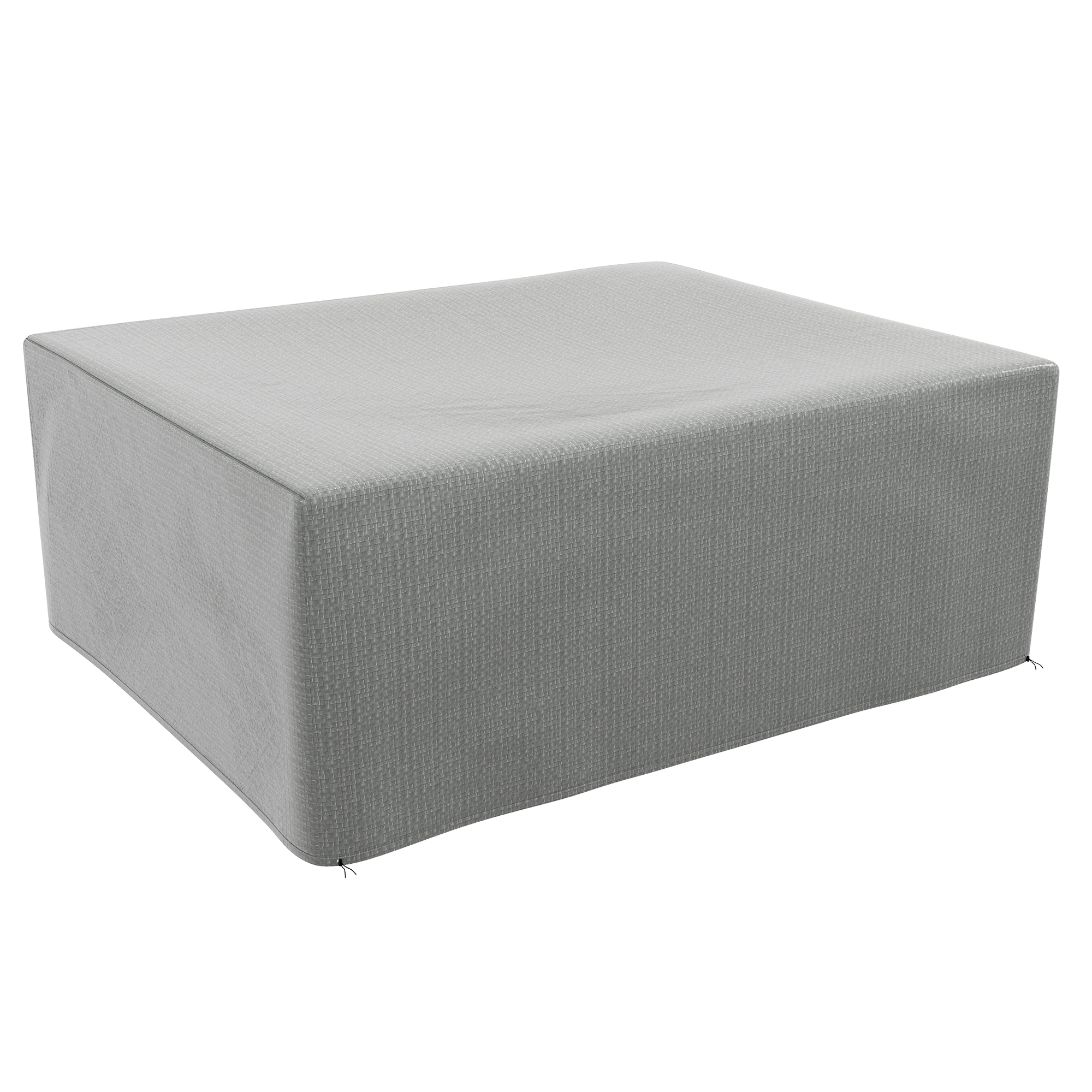 Outsunny Copertura per salon de jardin esterna copertura esterna anti-UV in polietilene 235 x 190 x 90 cm grigio