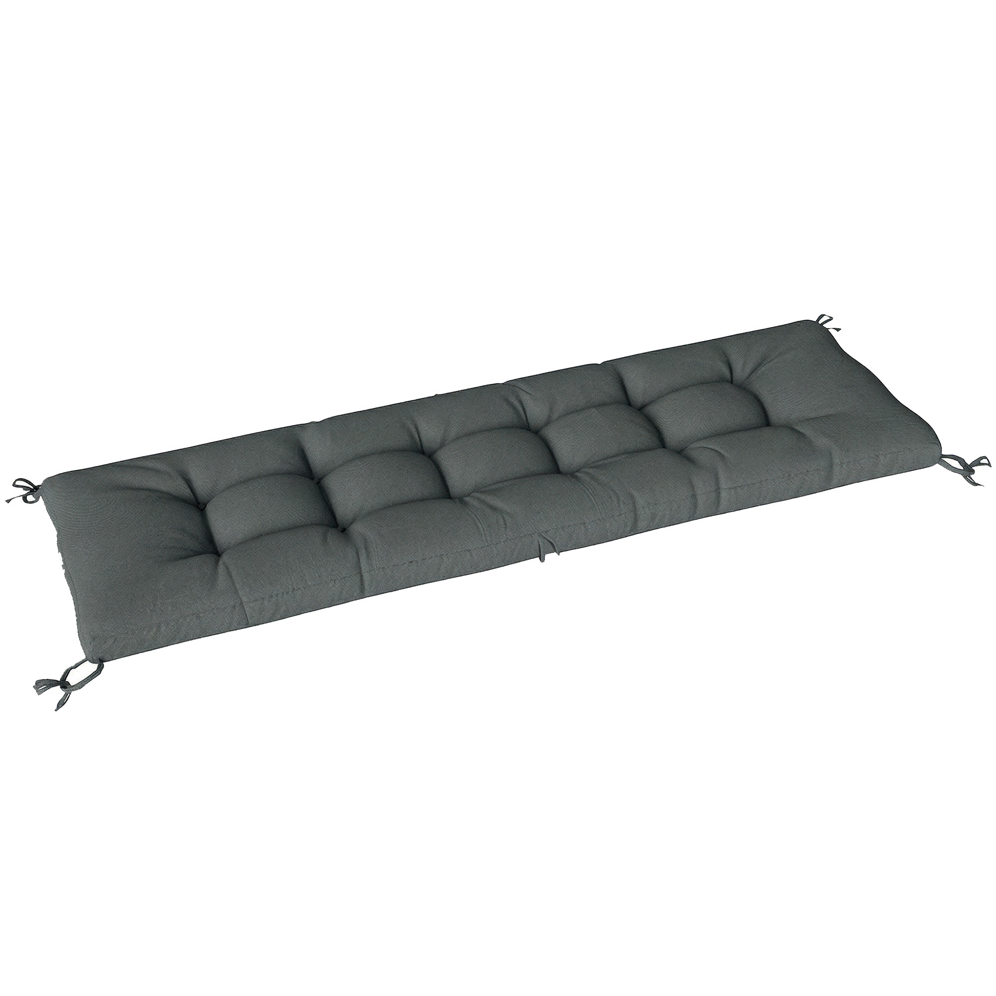 Outsunny Cuscino per pallet sfoderabile Cuscino con cinghie di fissaggio Imbottitura per pallet per la maggior parte dei lettini 198x65x13cm Grigio scuro Aosom Italy Outsunny Cuscino per pallet sfoderabile Cuscino con cinghie di fissaggio Imbottitura per pallet per la maggior parte dei lettini 198x65x13cm Grigio scuro Aosom Italy