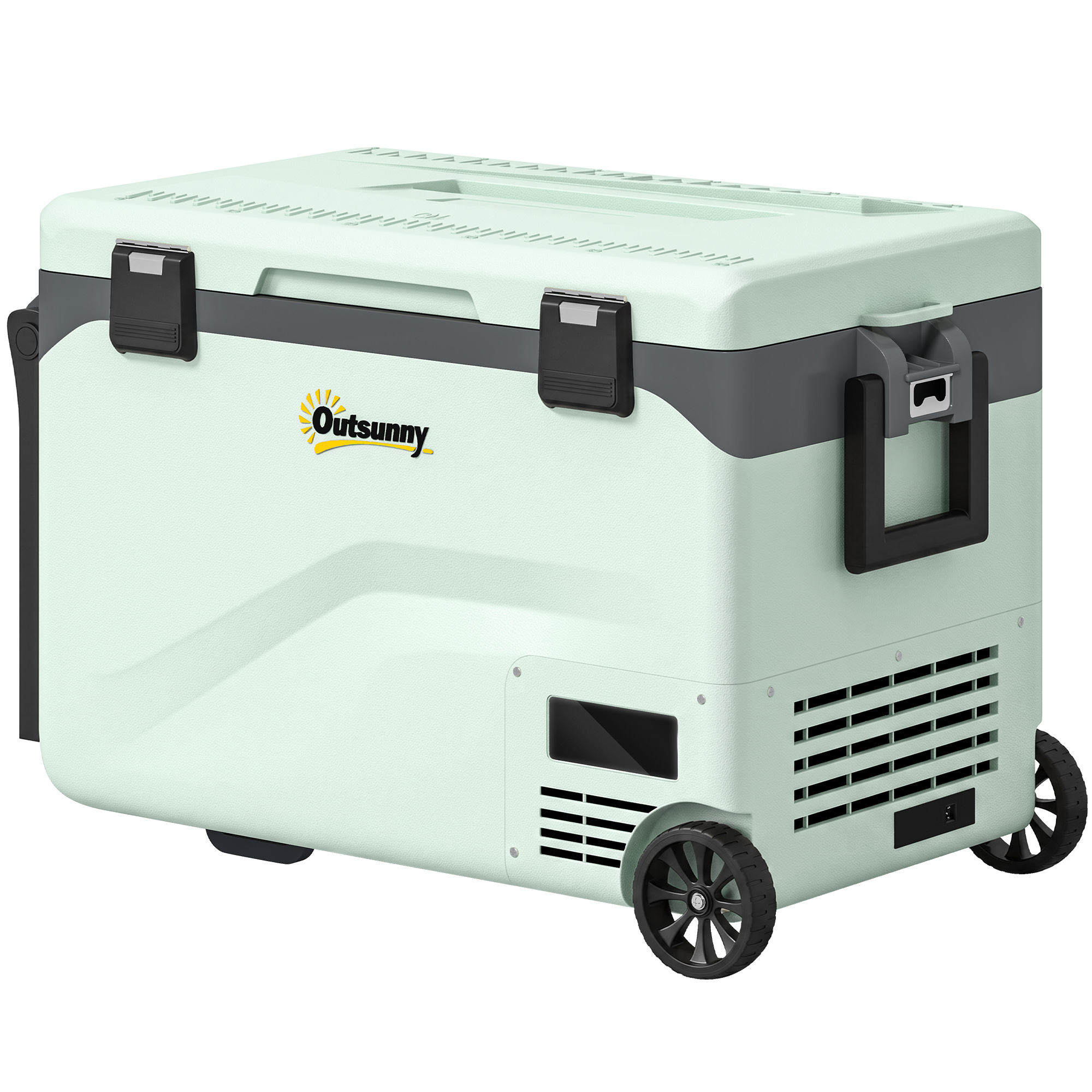 Outsunny Frigorifero Portatile 42.5L a Compressore con Controllo App, -20℃ a 20℃ Aosom Italy Outsunny Frigorifero Portatile 42.5L a Compressore con Controllo App, -20℃ a 20℃ Aosom Italy