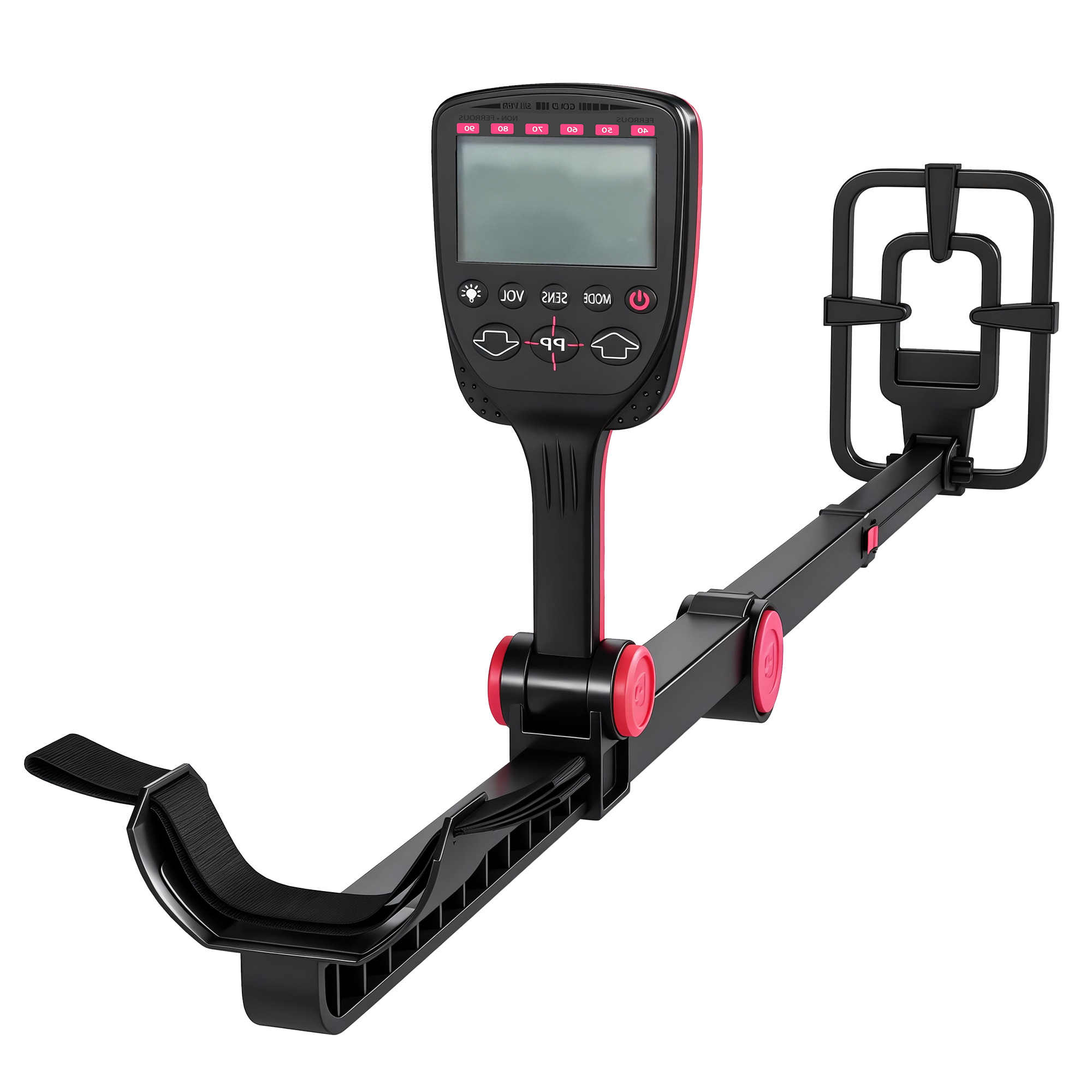 Outsunny Metal Detector Adulti, 4 Modalità, Bobina IP68 Impermeabile, Display LCD Aosom Italy