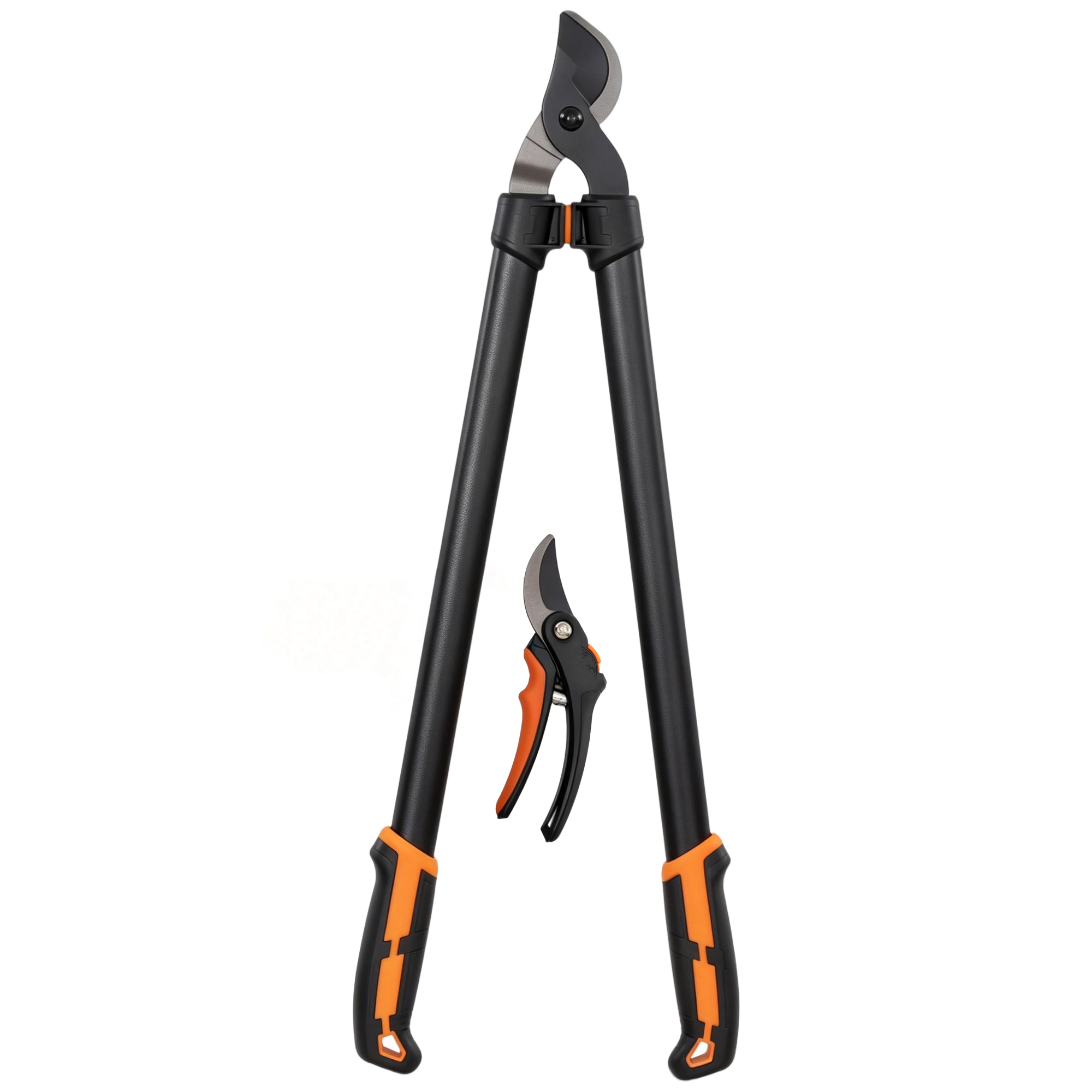 Outsunny Set da Giardinaggio 2 Pezzi con Troncarami e Cesoie, con Impugnatura Morbida e Blocco di Sicurezza Aosom Italy