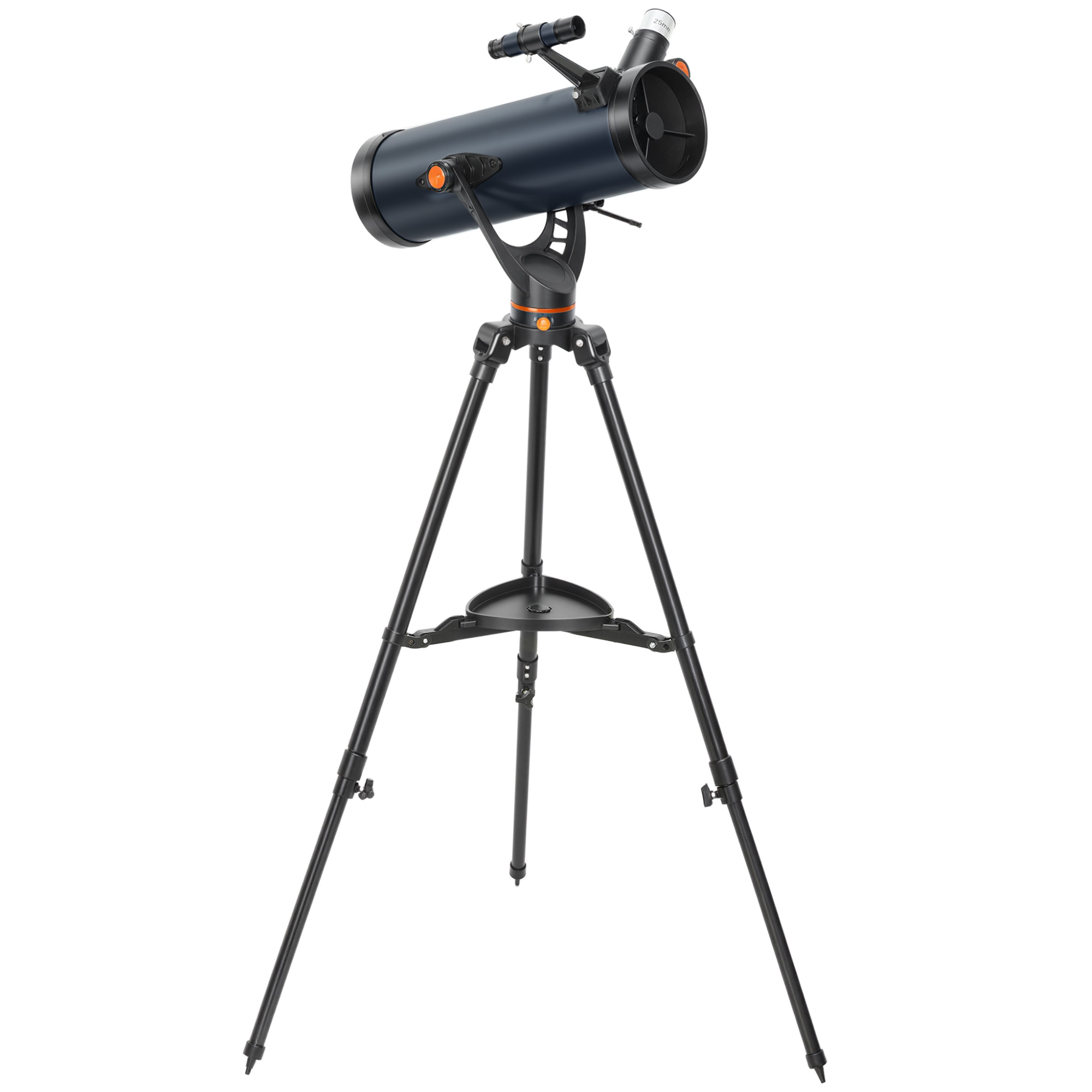 Outsunny Telescopio Riflettore Astronomico per Adulti e Principianti Apertura 114 mm con Treppiede Regolabile Borsa Aosom Italy