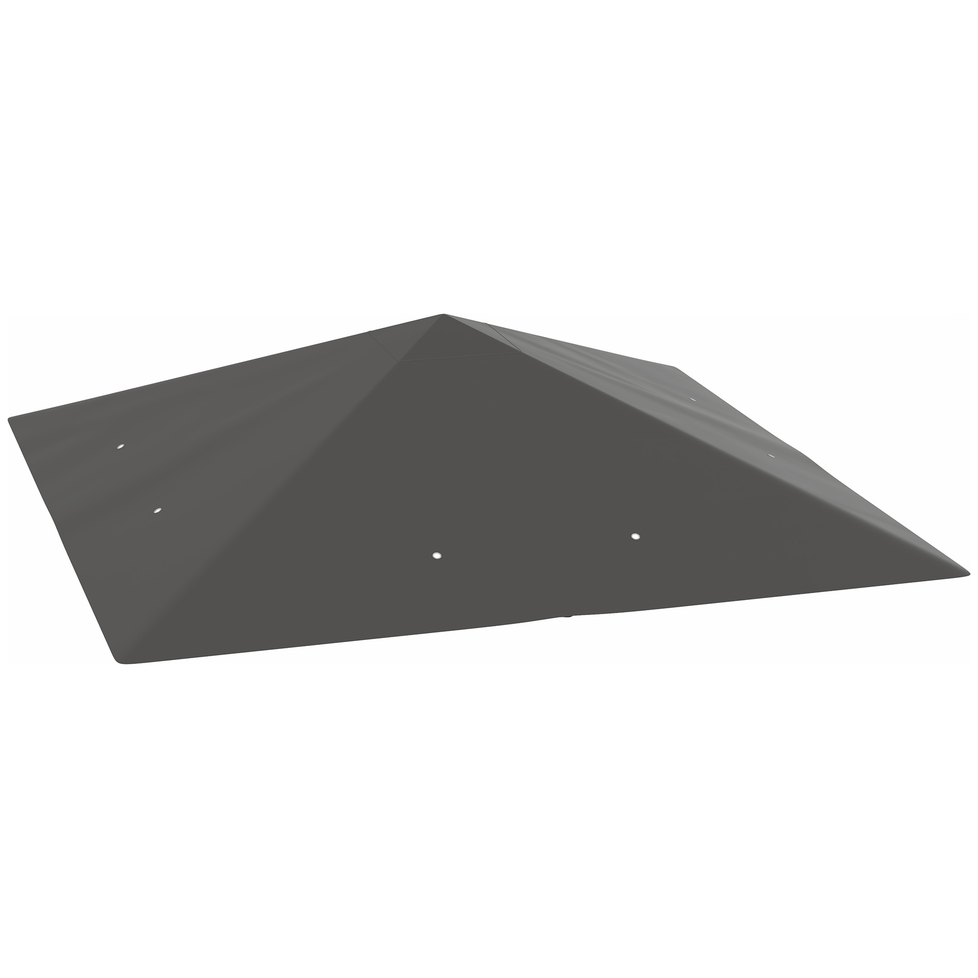 Outsunny Telo di ricambio per gazebo 3 x 3 m idrorepellente tetto per gazebo UPF30+ copertura di ricambio in tessuto Oxford, 370 g/m², Grigio Aosom Italy Outsunny Telo di ricambio per gazebo 3 x 3 m idrorepellente tetto per gazebo UPF30+ copertura di ricambio in tessuto Oxford, 370 g/m², Grigio Aosom Italy