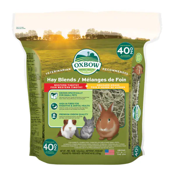 Oxbow Hay Blends 1,13 kg - Mangime per conigli - 1° ORDINE? scegli tra BZR5 - BZR20 + 200 pt fedeltà