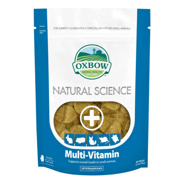 Oxbow Natural Science 60 pst Multi Vitamin - 1° ORDINE? scegli tra BZR5 - BZR20 + 200 pt fedeltà